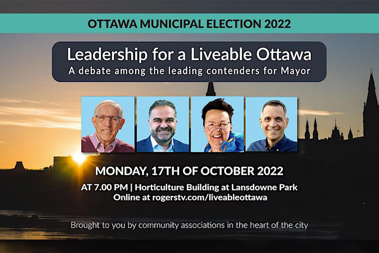 Leadership for a Liveable Ottawa – Mayoral Debate
